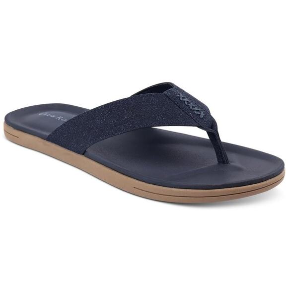Club Room Men Riley Summer Beach Pool Flip Flop Thong Sandals Size US 11M Blue - Picture 1 of 3